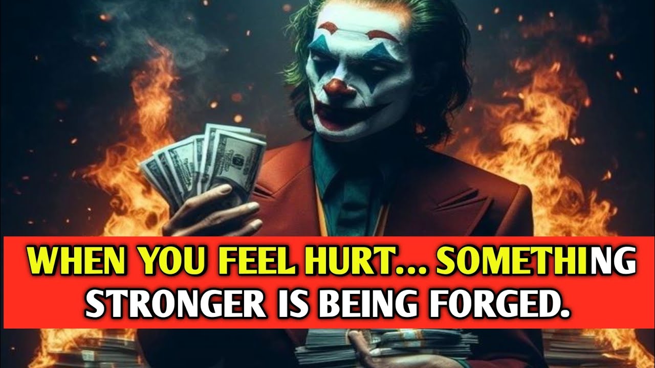 Когда тебе больно… создаётся нечто более сильное. 🔥👑 Мотивационное видео Джокера | Речь Джокера |