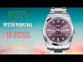 Rolex Oyster Perpetual Red Grape in Detail - 2020