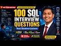 SQL Interview Questions and Answers for Freshers & Experienced | 2026 Preparation