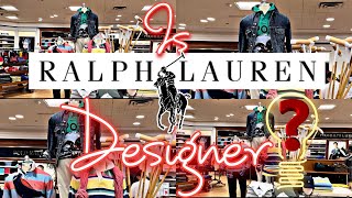 Is Polo Ralph Lauren Designer?