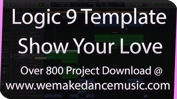 Deep House Tempalte For Logic Pro 9 - Show Your Love By Egas