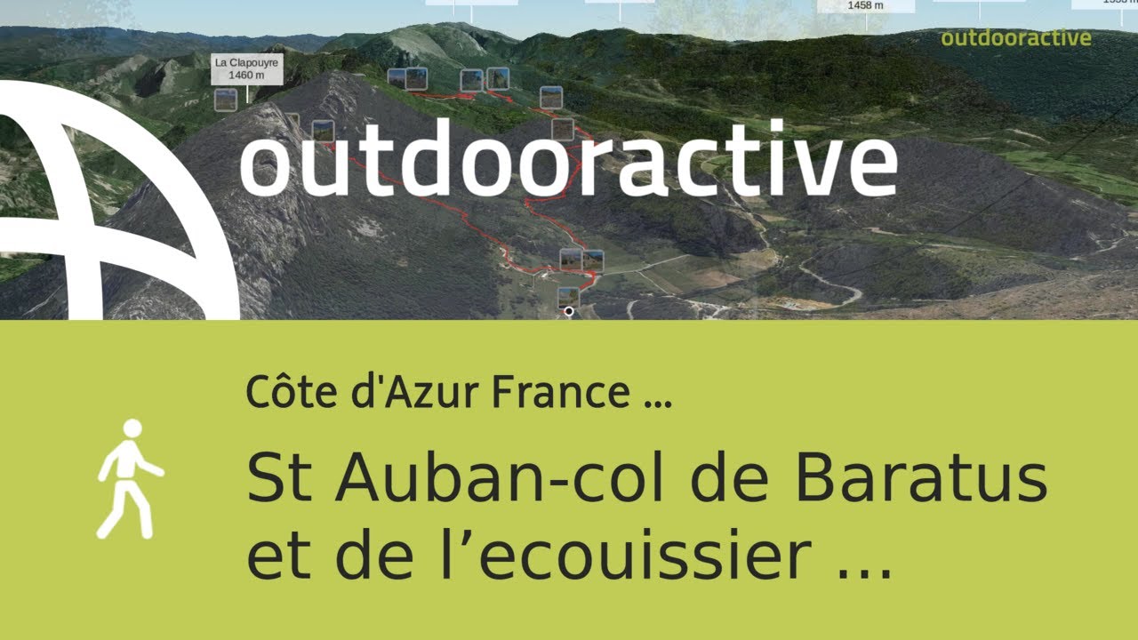 randonnée dans les Alpes-Maritimes: St Auban-col de Baratus et de ...