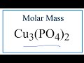 Copper II Phosphate Molar Mass Concepts