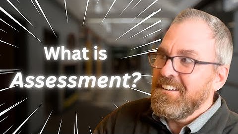 Assessment 101 for Higher Education (in 9 minutes)