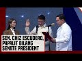 Sen. Chiz Escudero, hinalal na bagong Senate President