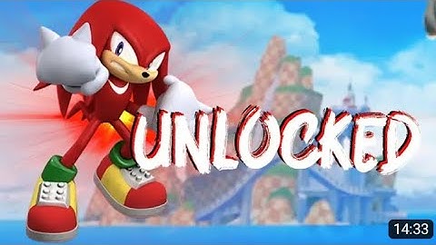 Sonic Dash KNUCKLES UNLOCKED Gameplay Walkthrough - iOS/Android