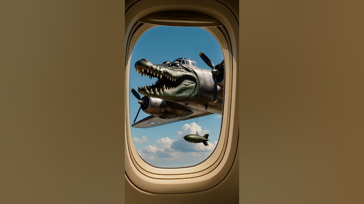 Bombardino Crocodilo Overtakes The Plane! ✈️ 🐊#brainrot #meme