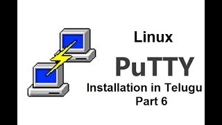 Putty and git bash Installation in Telugu Part 6 | Linux Tutorial for beginners