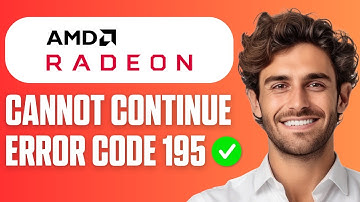 How To Fix Error 195 AMD Installer Cannot Continue (Full Guide 2025)