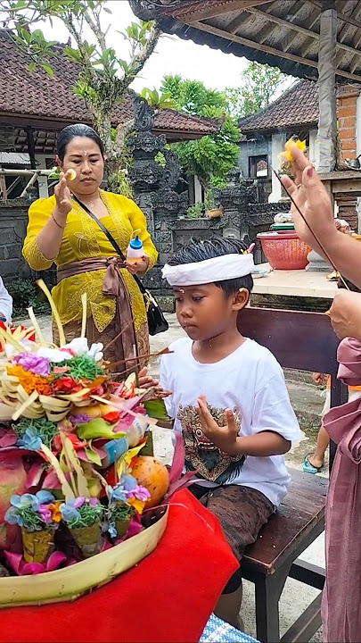 upacara adat Bali syukuran #bali #budaya #art #ilustrasi