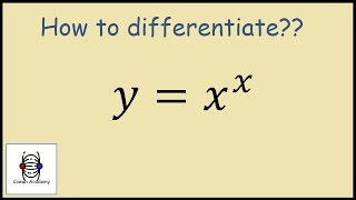 How To Differentiate Y X X Youtube How To Differentiate Y X X Youtube