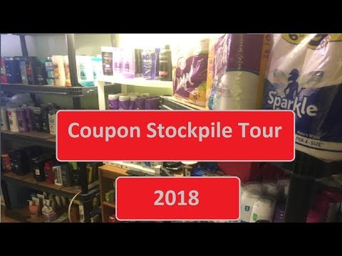Couponing Stockpile Tour- 2018