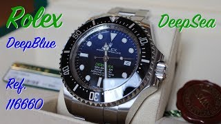 Rolex DeepSea &quot;DEEP BLUE&quot; James Cameron Ref. 116660 | short presentation incl. macro shots