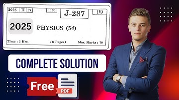 2025 Physics Board Exam Question Paper Solution | Complete Solution Maharashtra Board | HSC | 12th