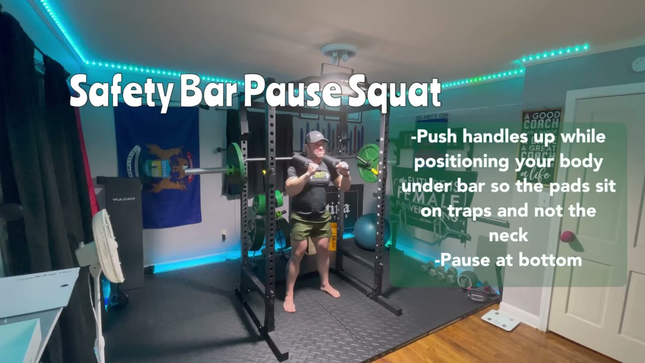 Safety Bar Pause Squat YouTube