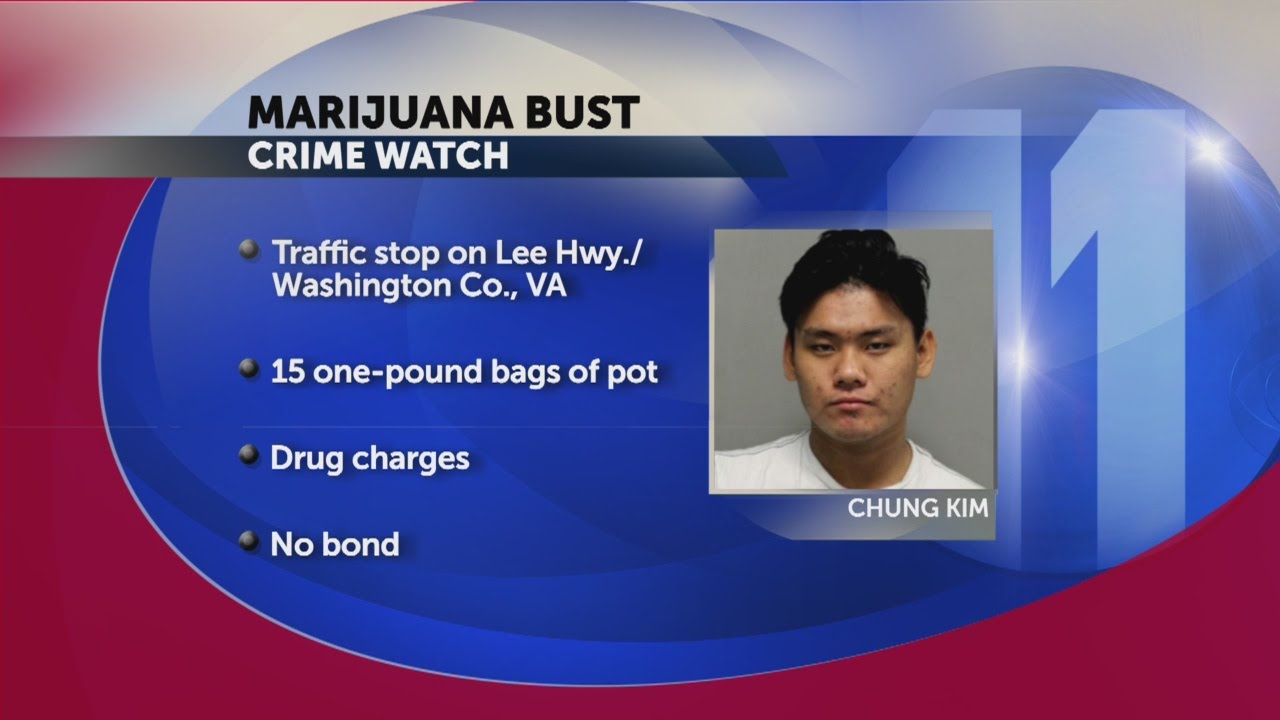 Texas man charged after found with 15 pounds of marijuana during traffic stop in Southwest VA