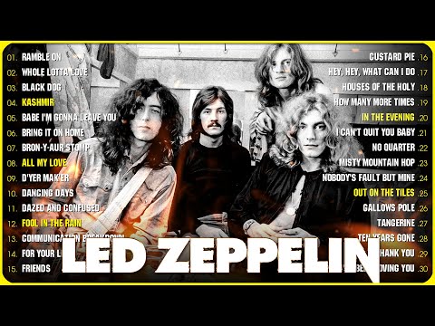 Led Zeppelin 2 Hour Non-stop 💥 Led Zeppelin Greatest Hits Full