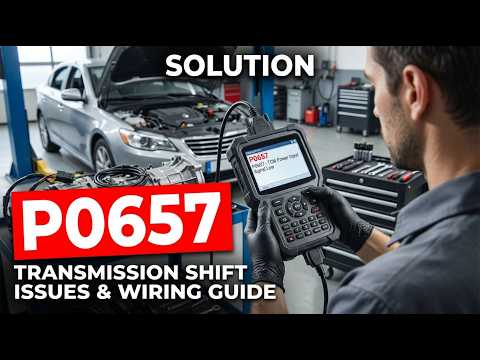 HOW TO FIX P0657 OBD II ERROR CODE - Transmission Shift Issues And Wiring Guide