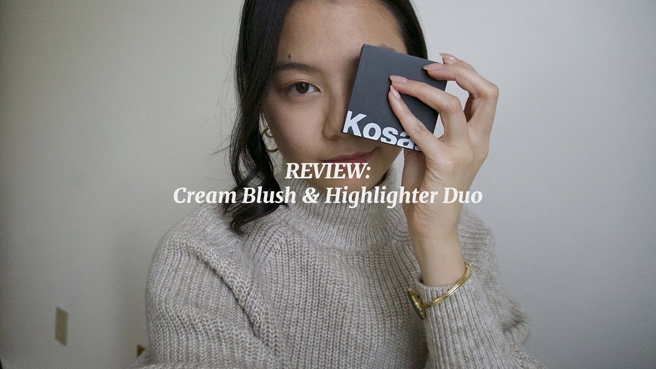 REVIEW: Kosas Cream Blush + Highlighter Palette