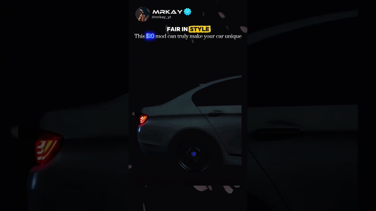 Your Car Wheels Deserve This Mod ❤️