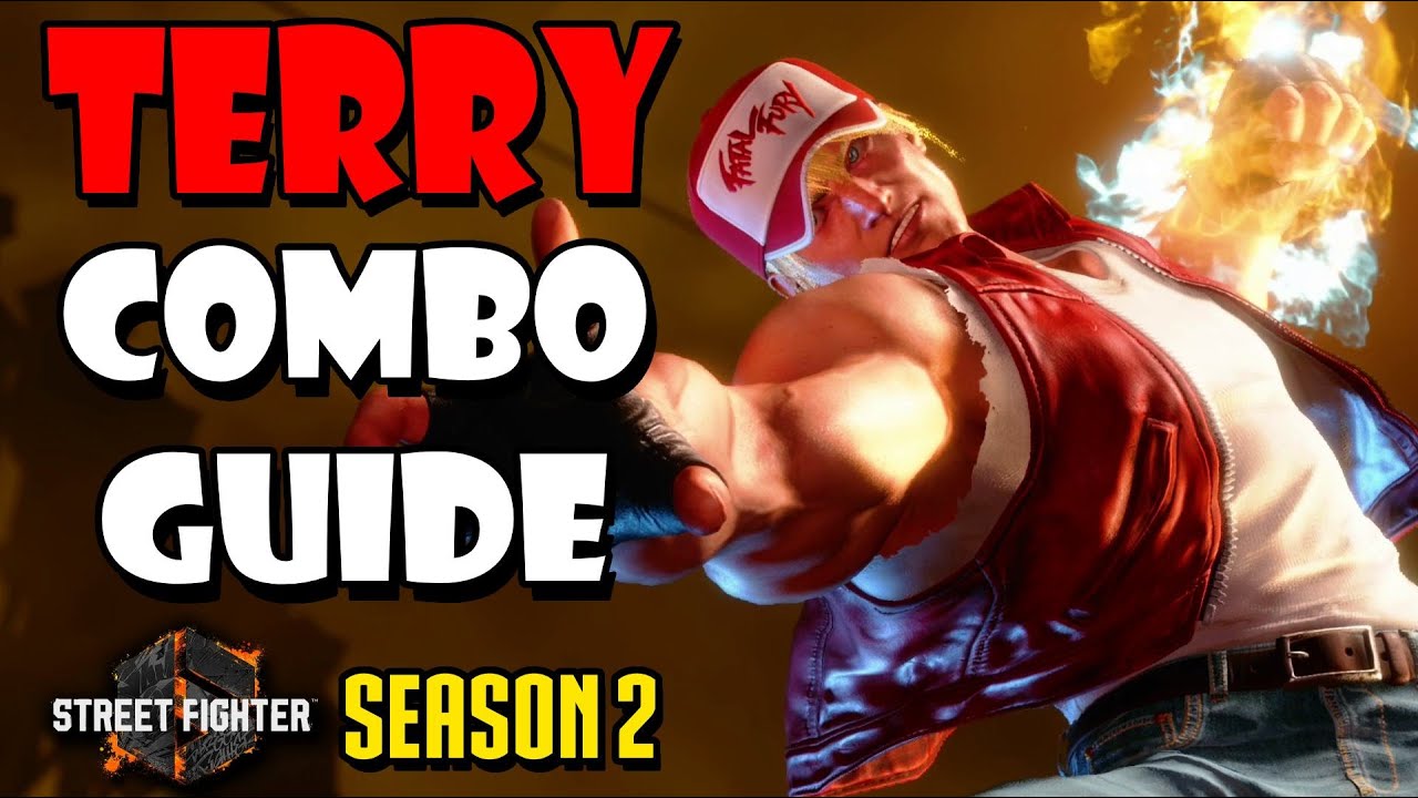 Terry Input Guide Terry Bogard Combo Guide - Street Fighter 6 - YouTube