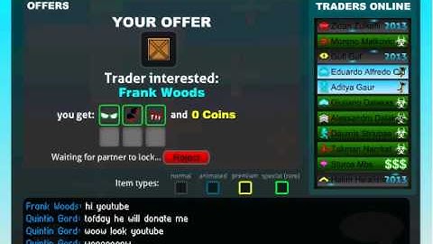 Frank Woods the best donator in stick run !