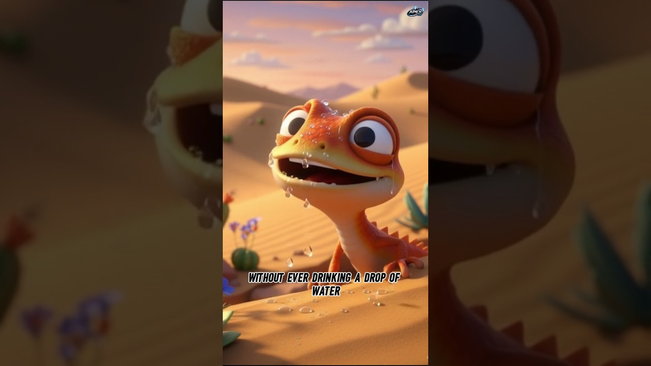 Desert Lizards That Never Drink Water!