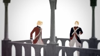 Hetalia APヘタリアMMD - 夢幻 Fantasy - America, Canada ft. FACE