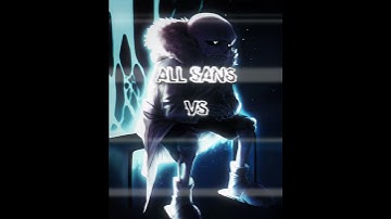All Sans VS Faker 404)  part 1 (Faker 404 VS Everything Sans) #sans