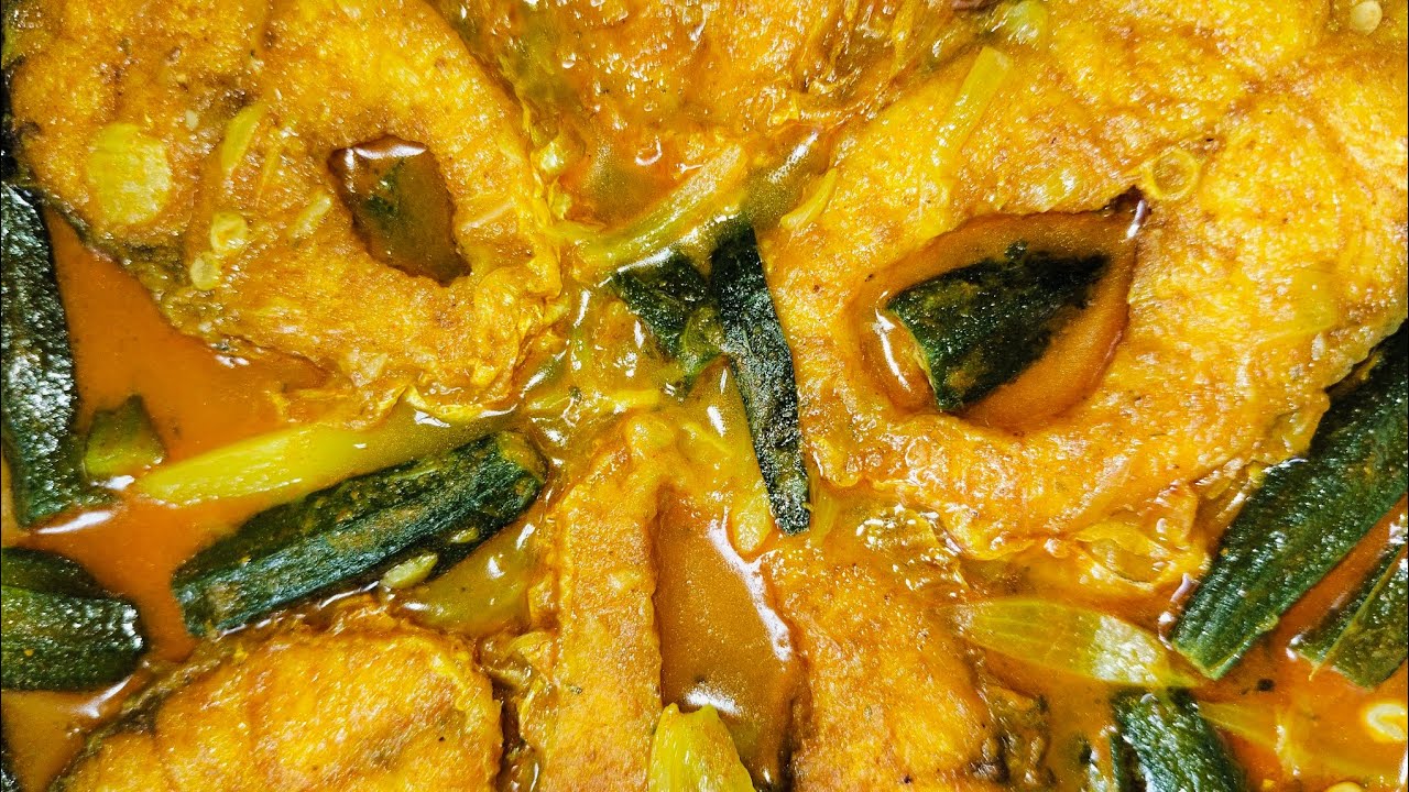 সেহরির জন্য পারফেক্ট ঢেড়স দিয়ে রুই মাছ রান্না 🤤