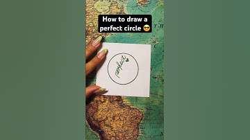 Perfect circle easy tutorial 🤗😱#drawing #video #shorts #tutorial #circle