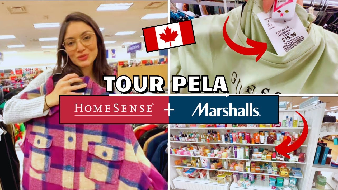 TOUR pela MARSHALLS & HOMESENSE no Masonville Mall em London Ontário Canada