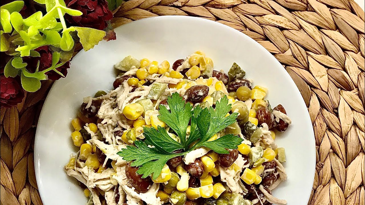 Салат на скорую руку | Один из любимых салатов 🥗