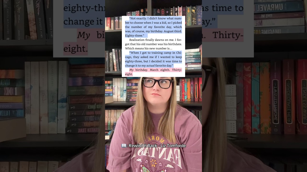 📖: Rewind it Back - Liz Tomforde #booktube #bookrecommendations #sportsromance #rewinditback