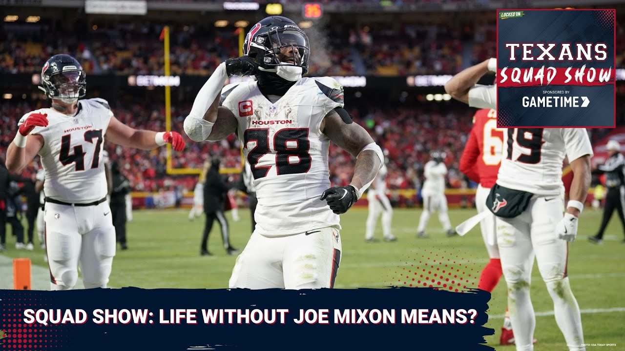 TEXANS SQUAD: How Will The Houston Texans Survive Without Joe Mixon To Start The 2025 Season?