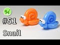 Snail - Balloon Animals for Beginners #51 / バルーンアートの基本 #51 (カタツムリ)