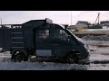 Небольшие покатушки в снегу, газель 4wd