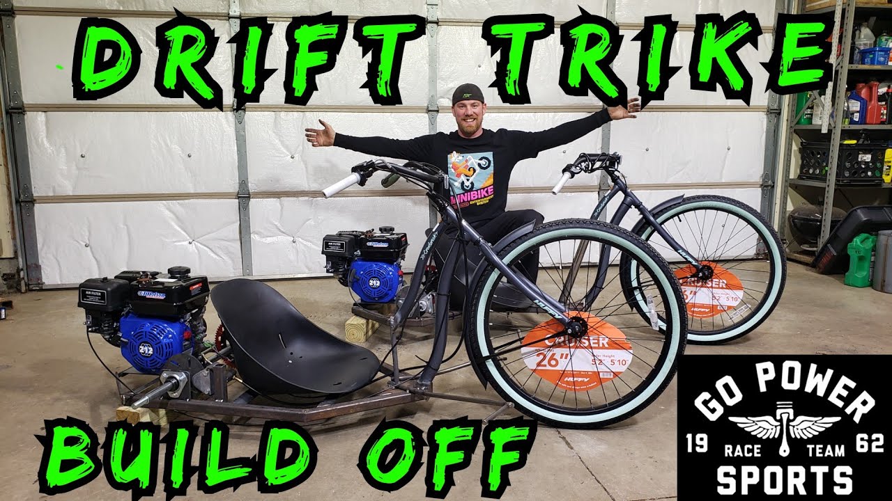 Drift Trike Build Off Tillotson 10HP Hemi Engines Throttle Cable