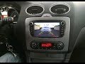 WG VIDEO FORD FOCUS RÜCKFAHRKAMERA PARKHILFE ANDROID RADIO KAMERA PARKSENSOR NACHRÜSTEN