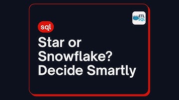 Star vs Snowflake Schema: Understanding Data Warehouse Designs #sql #etl #dataengineering