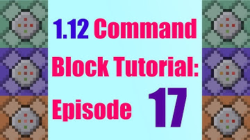 Attributes / AttributeModifiers! - 1.12 Beginner Command Block Tutorial Episode 17