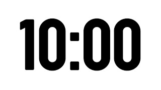 10 Minute Countdown Timer (Minimal)