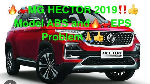 🔥🚗MG HECTOR 2019‼️🔥Model ABS and EPS👍problem solve🔥‼️fault code U140287, U140587 🚗🙏