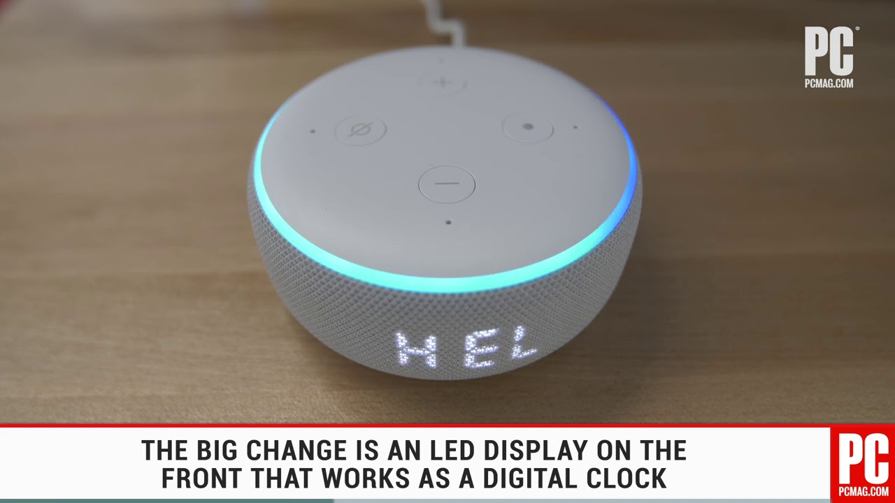 Amazon Echo Dot With Clock Review YouTube