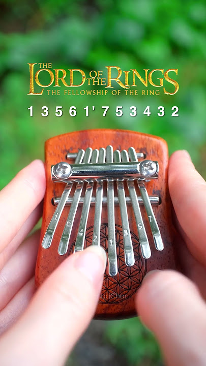 Concerning Hobbits - The Lord of the Rings | Mini 8key Kalimba Tabs & Tutorial
