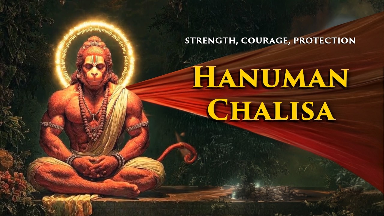 Hanuman Chalisa | शक्तिशाली हनुमान चालीसा | Full Devotional Path