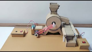 How To Make Mini Flour Mill At Home