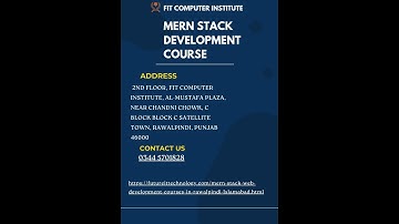 MERN Stack Development Course in Rawalpindi and Islamabad
