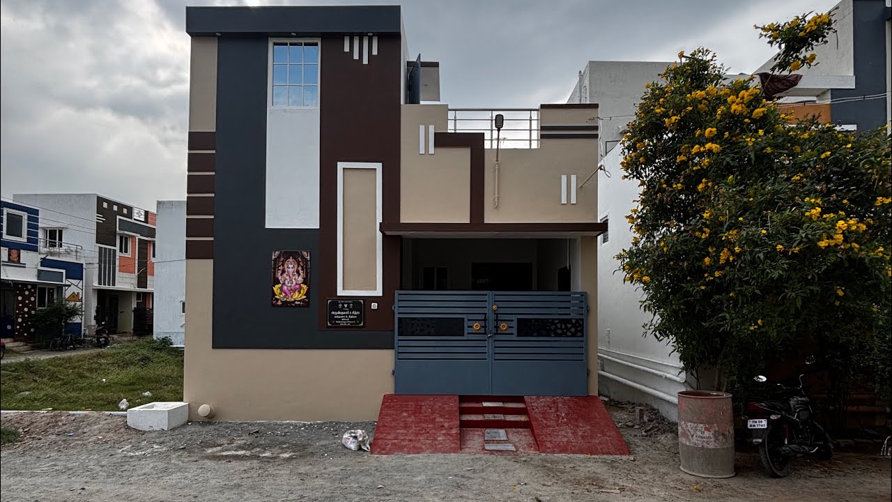 60 Lakhs / 858 SQFT / East Face house / 2BHK / MKM CITY / #nearme