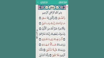 القرآن الكريم سورة الضحى سعد الغامدي #القرآن_الكريم #راحة_نفسية #اطمئن